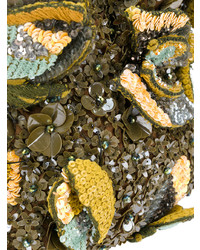 Оливковая сумка через плечо от Jamin Puech