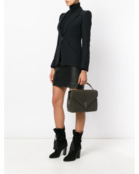 Женская оливковая сумка от Saint Laurent