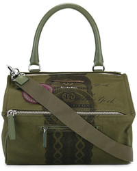 Женская оливковая сумка от Givenchy
