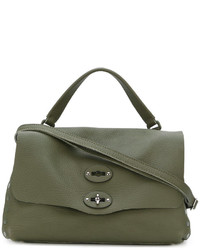 Женская оливковая сумка от Zanellato