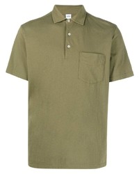 Мужская оливковая футболка-поло от Aspesi