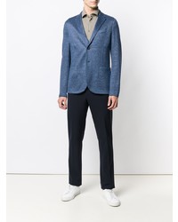 Мужская оливковая футболка-поло от Dell'oglio