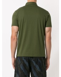 Мужская оливковая футболка-поло от Track & Field