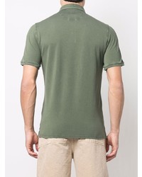 Мужская оливковая футболка-поло от Fedeli