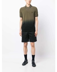 Мужская оливковая футболка-поло от Fred Perry