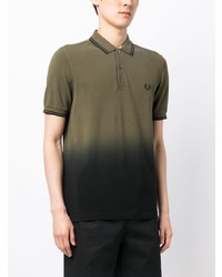 Мужская оливковая футболка-поло от Fred Perry