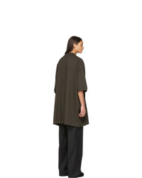 Мужская оливковая футболка-поло от Random Identities