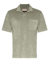 Мужская оливковая футболка-поло от Prevu