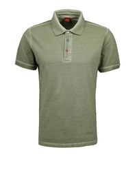 Мужская оливковая футболка-поло от s.Oliver