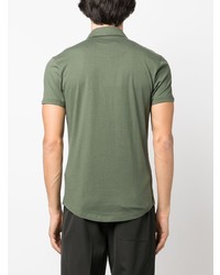 Мужская оливковая футболка-поло от Orlebar Brown