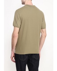 Мужская оливковая футболка-поло от Sela
