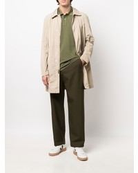 Мужская оливковая футболка-поло от Woolrich