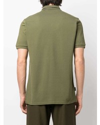 Мужская оливковая футболка-поло от Woolrich