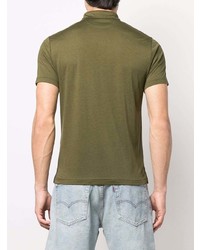 Мужская оливковая футболка-поло от Pal Zileri