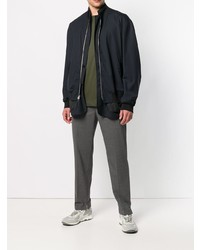 Мужская оливковая футболка с длинным рукавом от Joseph