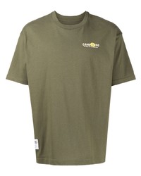 Мужская оливковая футболка с круглым вырезом от Chocoolate