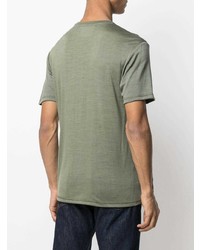 Мужская оливковая футболка с круглым вырезом от A Kind Of Guise