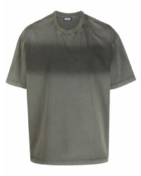Мужская оливковая футболка с круглым вырезом от Diesel