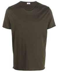 Мужская оливковая футболка с круглым вырезом от Filippa K