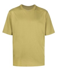 Мужская оливковая футболка с круглым вырезом от Heron Preston