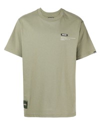 Мужская оливковая футболка с круглым вырезом от Izzue