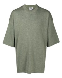 Мужская оливковая футболка с круглым вырезом от Kenzo