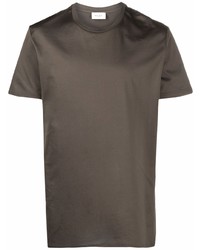 Мужская оливковая футболка с круглым вырезом от Low Brand