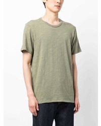 Мужская оливковая футболка с круглым вырезом от rag & bone
