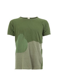 Мужская оливковая футболка с круглым вырезом от Myar