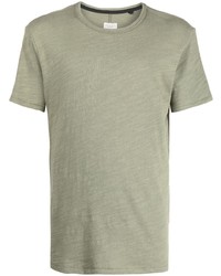 Мужская оливковая футболка с круглым вырезом от rag & bone