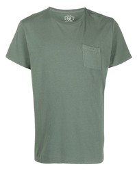 Мужская оливковая футболка с круглым вырезом от Ralph Lauren RRL