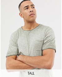 Мужская оливковая футболка с круглым вырезом от replika