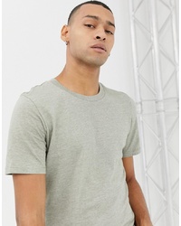 Мужская оливковая футболка с круглым вырезом от Selected Homme