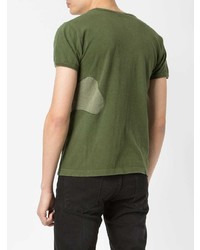 Мужская оливковая футболка с круглым вырезом от Myar