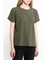 Женская оливковая футболка от Cocos