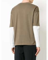 Мужская оливковая футболка от EN ROUTE