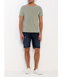 Мужская оливковая футболка от Deblasio