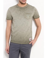 Мужская оливковая футболка от E-Bound