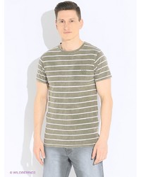 Мужская оливковая футболка от E-Bound by Earth Bound