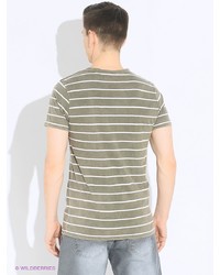 Мужская оливковая футболка от E-Bound by Earth Bound