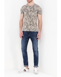 Мужская оливковая футболка от Frank NY