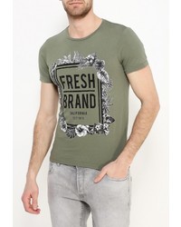 Мужская оливковая футболка от Fresh