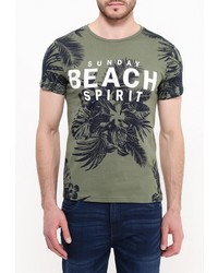 Мужская оливковая футболка от Fresh