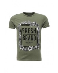 Мужская оливковая футболка от Fresh