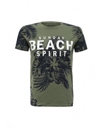 Мужская оливковая футболка от Fresh