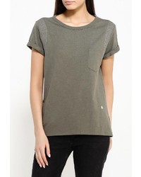 Женская оливковая футболка от G Star