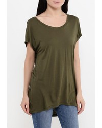 Женская оливковая футболка от Gap