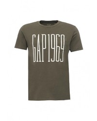 Мужская оливковая футболка от Gap