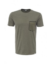 Мужская оливковая футболка от Jack &amp; Jones