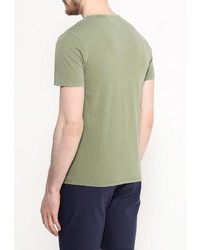 Мужская оливковая футболка от Levi's